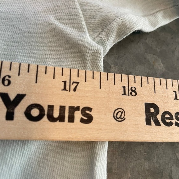 Vintage Sumo Wrestler Cats Single Stitch Tee Shirt Womens Small Blue Funny 80s - Picture 12 of 13